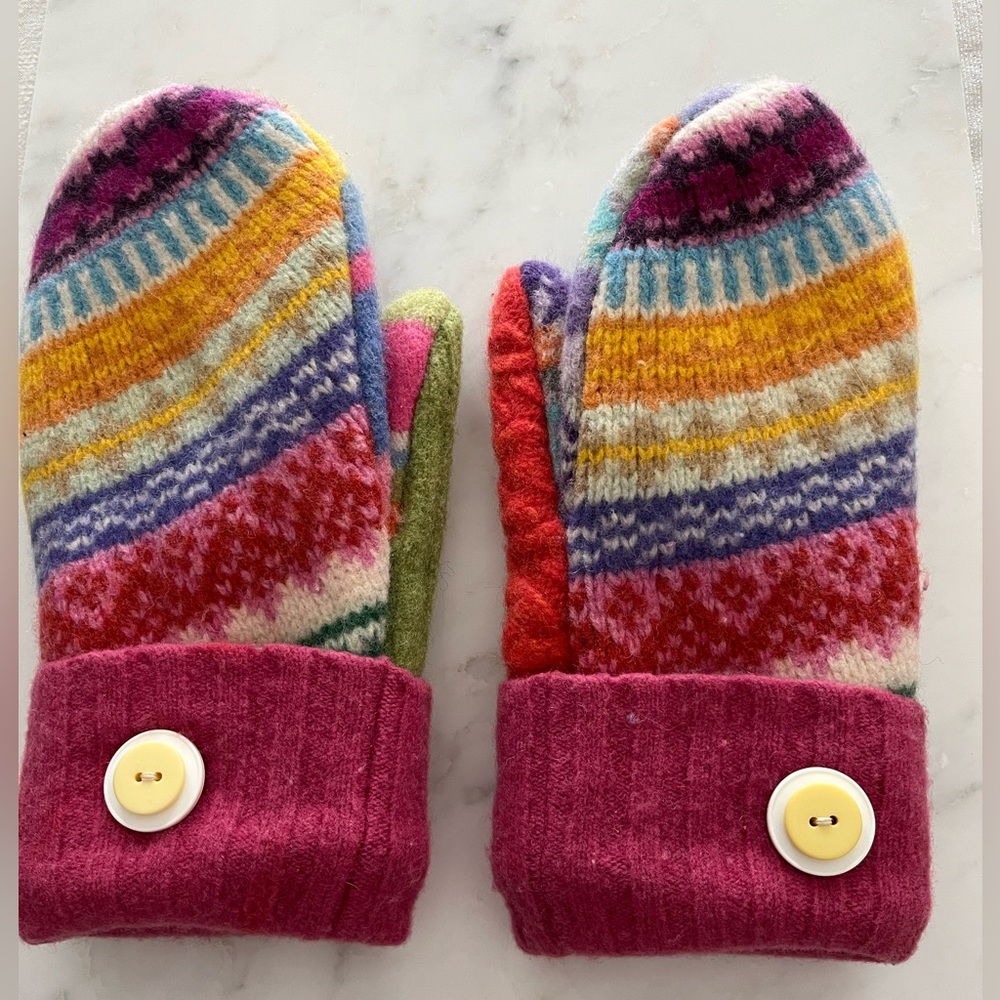 Wool Handmade Mittens
